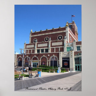 アズベリーパークボードウォークパラマウントシアター ポスター