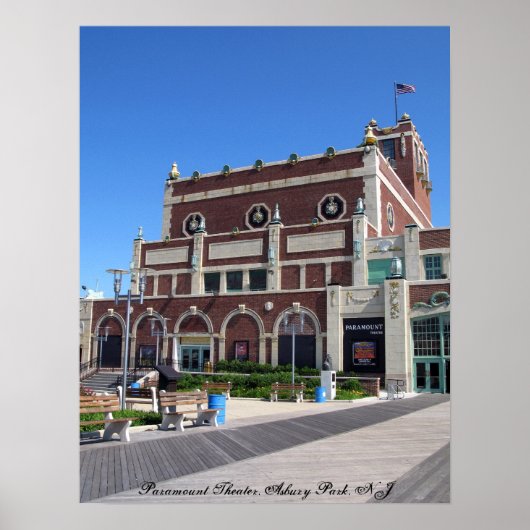 アズベリーパークボードウォークパラマウントシアター ポスター (正面)