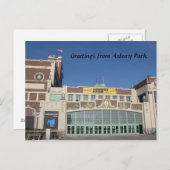 アズベリーパークNJパラマウントシアター&コンベンションホール ポストカード (正面/裏面)
