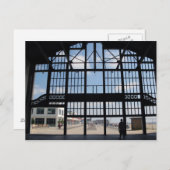 アズベリーパークNJボードウォークビューズオブカジノ建物 ポストカード (正面/裏面)