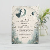 アズマジカルドリームミスティックスターズムーンブライダルシャワー 招待状 (スタンド正面)