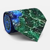アズライトとマラカイト ネクタイ (ロール)