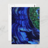 アズライトとマラカイト ポストカード (正面/裏面)