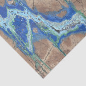 アズライトストーンベージュアンドターコイズ 薄葉紙 (詳細)