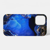 アズライトプール（3Dルック） iPhoneケース (裏面横)