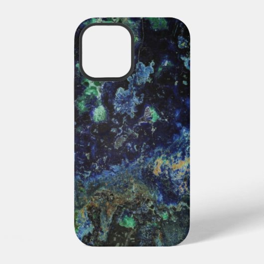 アズライトマラカイトスラブ iPhoneケース (裏面)