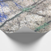 アズライトマラカイト石包み紙 ラッピングペーパー (角)