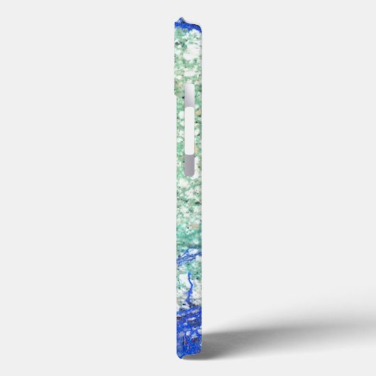 アズライト・マラカイト石 Case-Mate iPhoneケース (裏面 / 左)