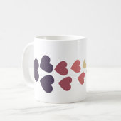 アズラパープルベリーダンサー コーヒーマグカップ (正面左)