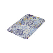 アズレカラフルジョスのタイル:手描きパターン。 バスマット (アングル)