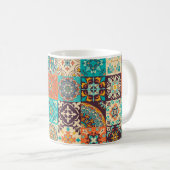 アズレカラフルホスタイル。ポルト伝統的ガル語または コーヒーマグカップ (正面右)