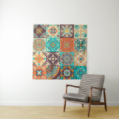 アズレカラフルホスタイル。ポルト伝統的ガル語または タペストリー (インサイチュ(横))