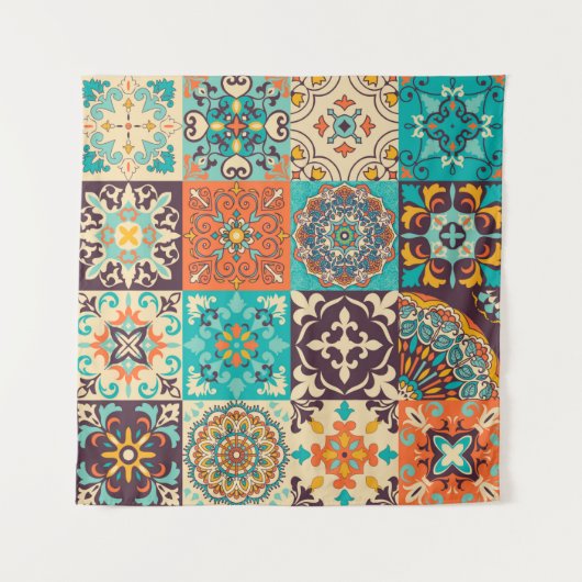 アズレカラフルホスタイル。ポルト伝統的ガル語または タペストリー (正面)