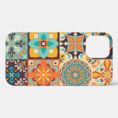 アズレカラフルホスタイル。ポルト伝統的ガル語または Case-Mate iPhoneケース (裏面 (横))