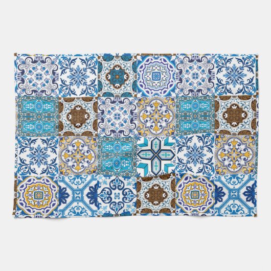 🤩アズレジョスの美しいミックス キッチンタオル (横)