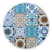 🤩アズレジョスの美しいミックス セラミックノブ (正面)