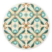 💙💛アズレジョストスカン花びら セラミックノブ (正面)