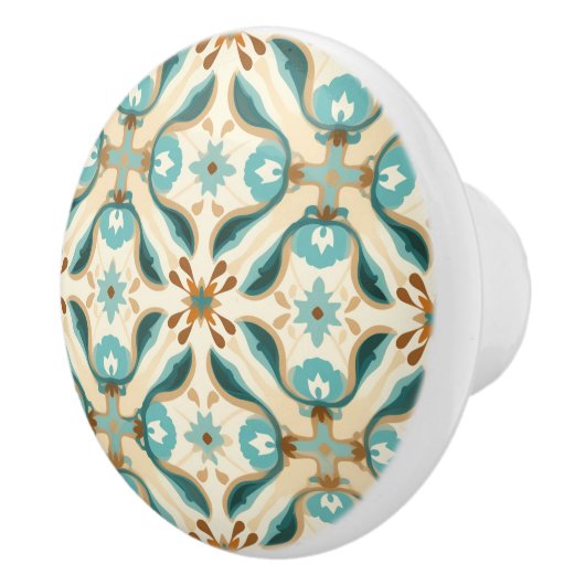 💙💛アズレジョストスカン花びら セラミックノブ (右)