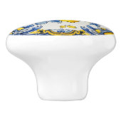 💙💛アズレジョスレモンガーランド セラミックノブ (側面)