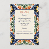 アズレジョブルータラベラヴィンテージメキシ結婚カン エンクロージャーカード (正面)