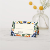 アズレジョブルータラベラヴィンテージメキシ結婚カン プレイスカード (正面)