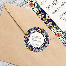 アズレジョブルーポル地中海のト結婚ガル ラウンドシール