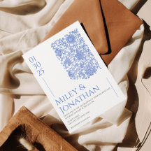 アズレジョブルー磁器フローラ結婚アンティーク