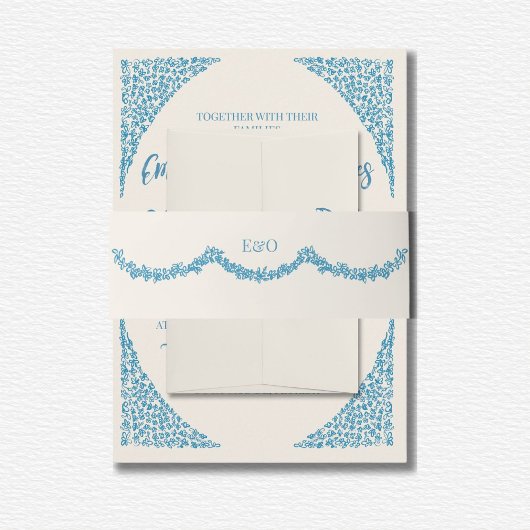 アズレジョブルー結婚ズ 招待状ベリーバンド