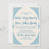 アズレジョブルー結婚式招待状 招待状 (正面)