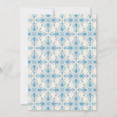 アズレジョブルー結婚式招待状 招待状 (裏面)