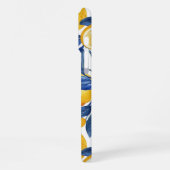 アズレジョレモンズブルー葉ズ iPhoneケース (左側面)