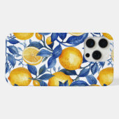 アズレジョレモンズブルー葉ズ iPhoneケース (裏面横)