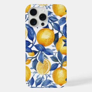 アズレジョレモンズブルー葉ズ iPhone 15 PRO MAXケース