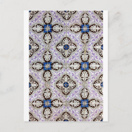 アズレジョ、ポルトガルのタイル ポストカード