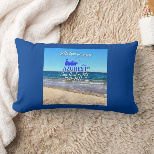 アズレスト75周年記念コレクションアクセントピロー ランバークッション (ブランケット)