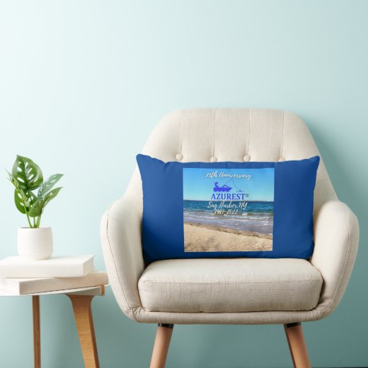アズレスト75周年記念コレクションアクセントピロー ランバークッション (椅子)