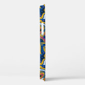 アズレホスポルトガルのシームレスな模様 Case-Mate iPhoneケース (裏面 / 右)