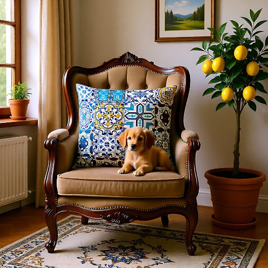 🤩アズレホス装飾用クッションの美しいミックス クッション