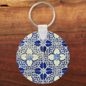 アズレホス諸島,ポルトガルのタイル キーホルダー (正面)