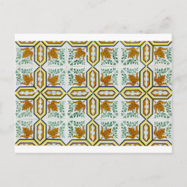 アズレホス諸島，ポルトガルのタイル ポストカード