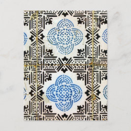 アズレホス諸島，ポルトガルのタイル ポストカード