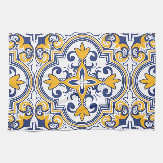 アズレ💙ホス9 キッチンタオル (横)