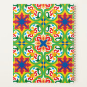 💛🧡💚アズレホス、装飾模様、カスタム文字 プランナー手帳 (裏面)