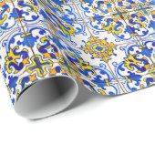 アズレヨスの陶磁器 ラッピングペーパー (ロールコーナー)