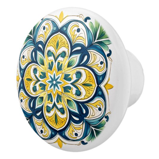 💙💛アズレヨスバレンシアスター セラミックノブ (右)