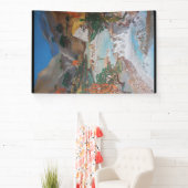 アズーサキャニオン西フォーク 横断幕 (インサイチュ)