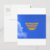 アズールコピー01 ポストカード (正面/裏面)