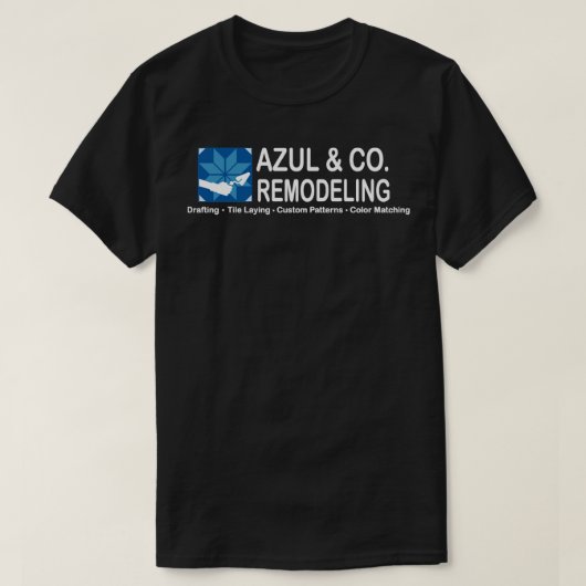 アズールCoリモデリング Tシャツ (デザイン正面)