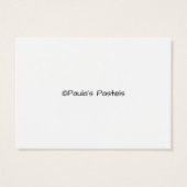 アセオアートカード～黒い目のサザンズフラワー (裏面)