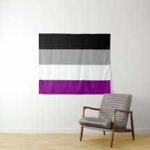 アセクシャルフラグ 50 x 60